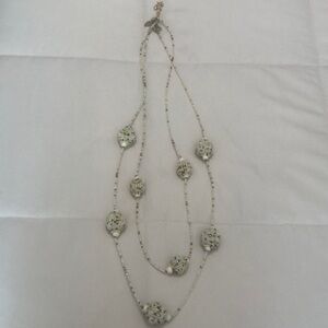 Chico’s Multicolored Sphere Beaded Necklace